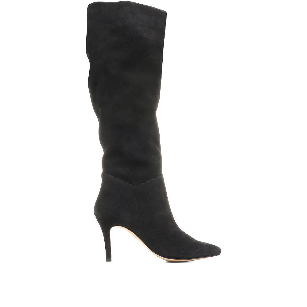 Luz Stiletto Knee High Boots - LUZ / 322 778 - Black - Image 2