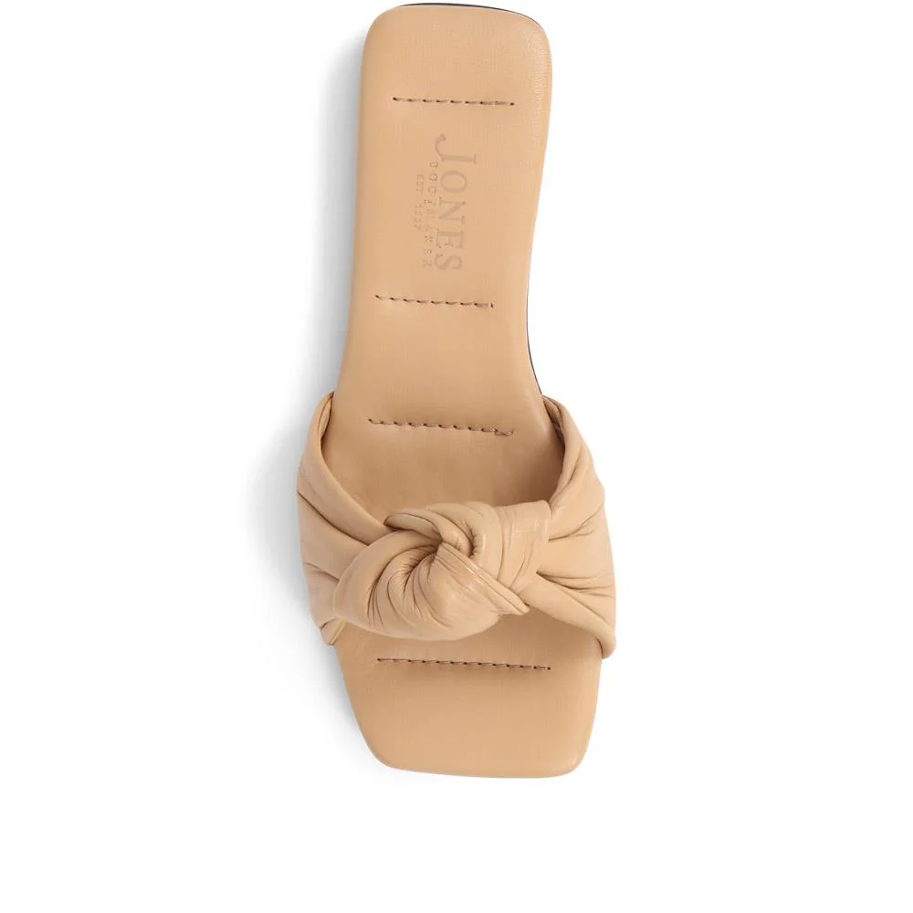 Madelena Slip-On Mules - MADELENA / 324 027 - Tan - Image 3