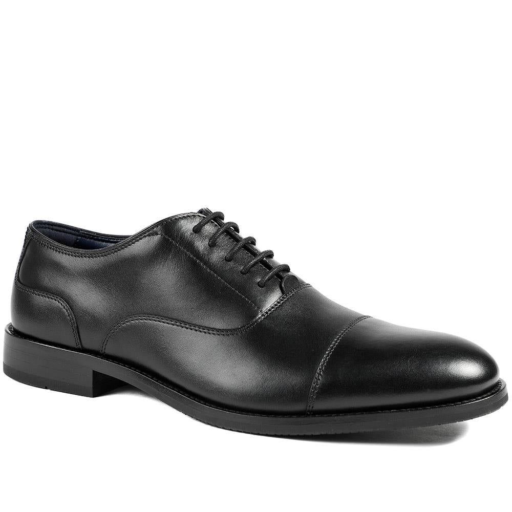 Mannix Leather Oxford Shoes - MANNIX / 329 395 - Black Leather