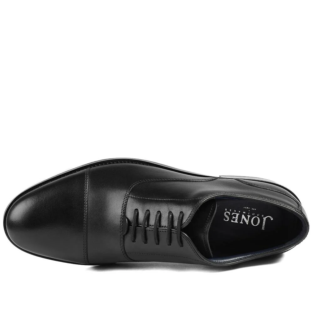 Mannix Leather Oxford Shoes - MANNIX / 329 395 - Black Leather - Image 4