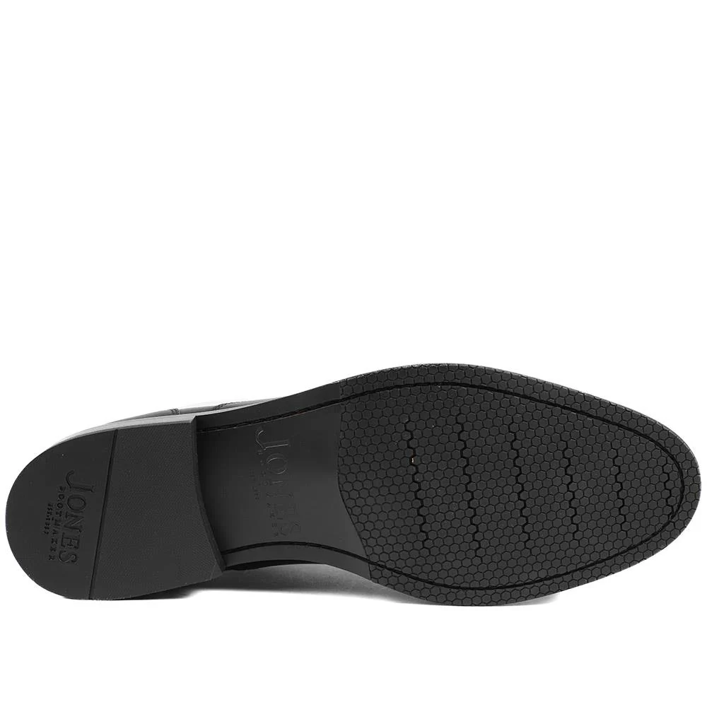 Mannix Leather Oxford Shoes - MANNIX / 329 395 - Black Leather - Image 5