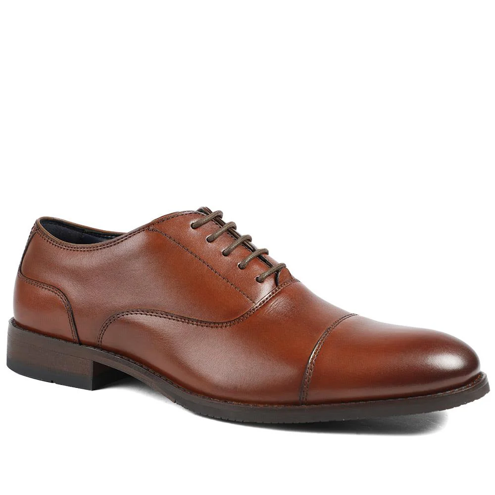 Mannix Leather Oxford Shoes - MANNIX / 329 395