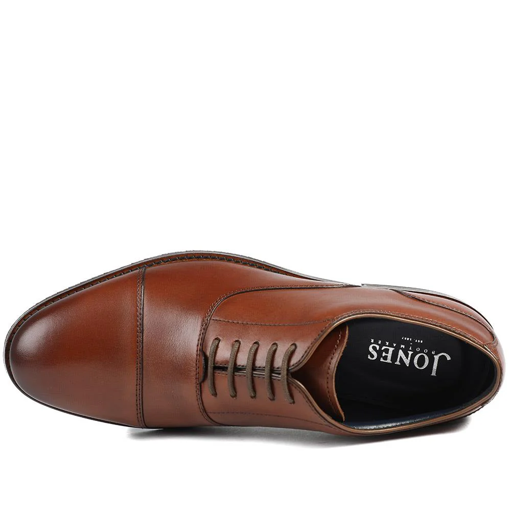 Mannix Leather Oxford Shoes - MANNIX / 329 395 - Tan Leather - Image 4