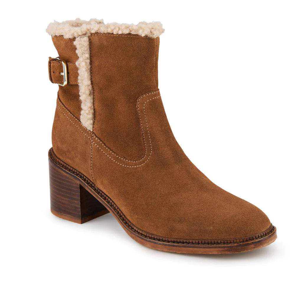 Mavis Leather Buckled Ankle Boots - MAVIS / 327 862 - Image 2