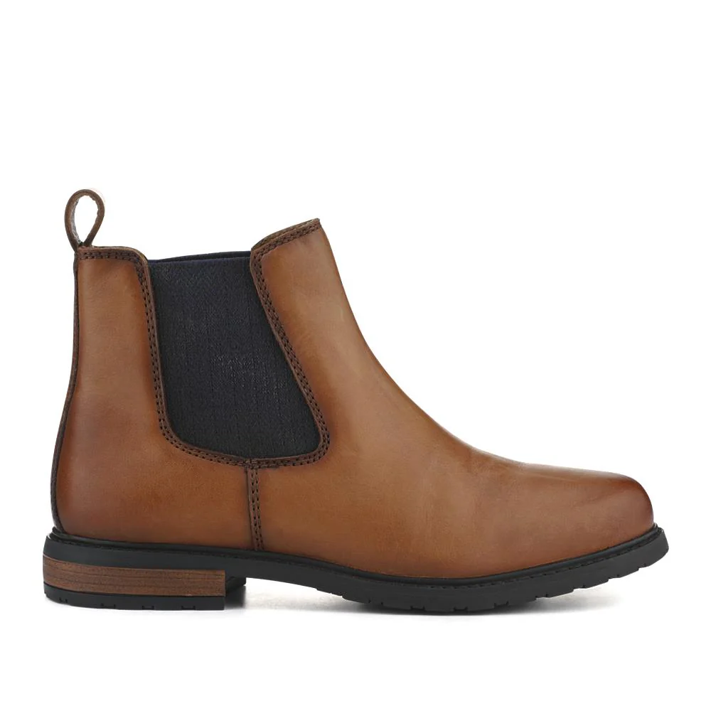 Mayah Leather Chelsea Boots - MAYAH / 327 817 - Tan - Image 2