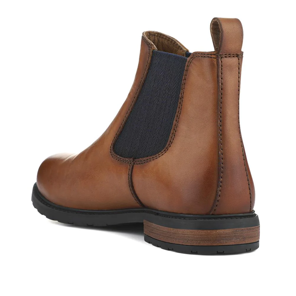 Mayah Leather Chelsea Boots - MAYAH / 327 817 - Tan - Image 3