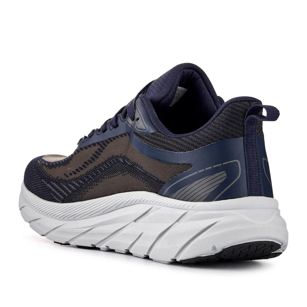 Easy Step In Memory Foam Lace Up Trainers - SUNCH41001 / 327 561 - Blue - Image 3