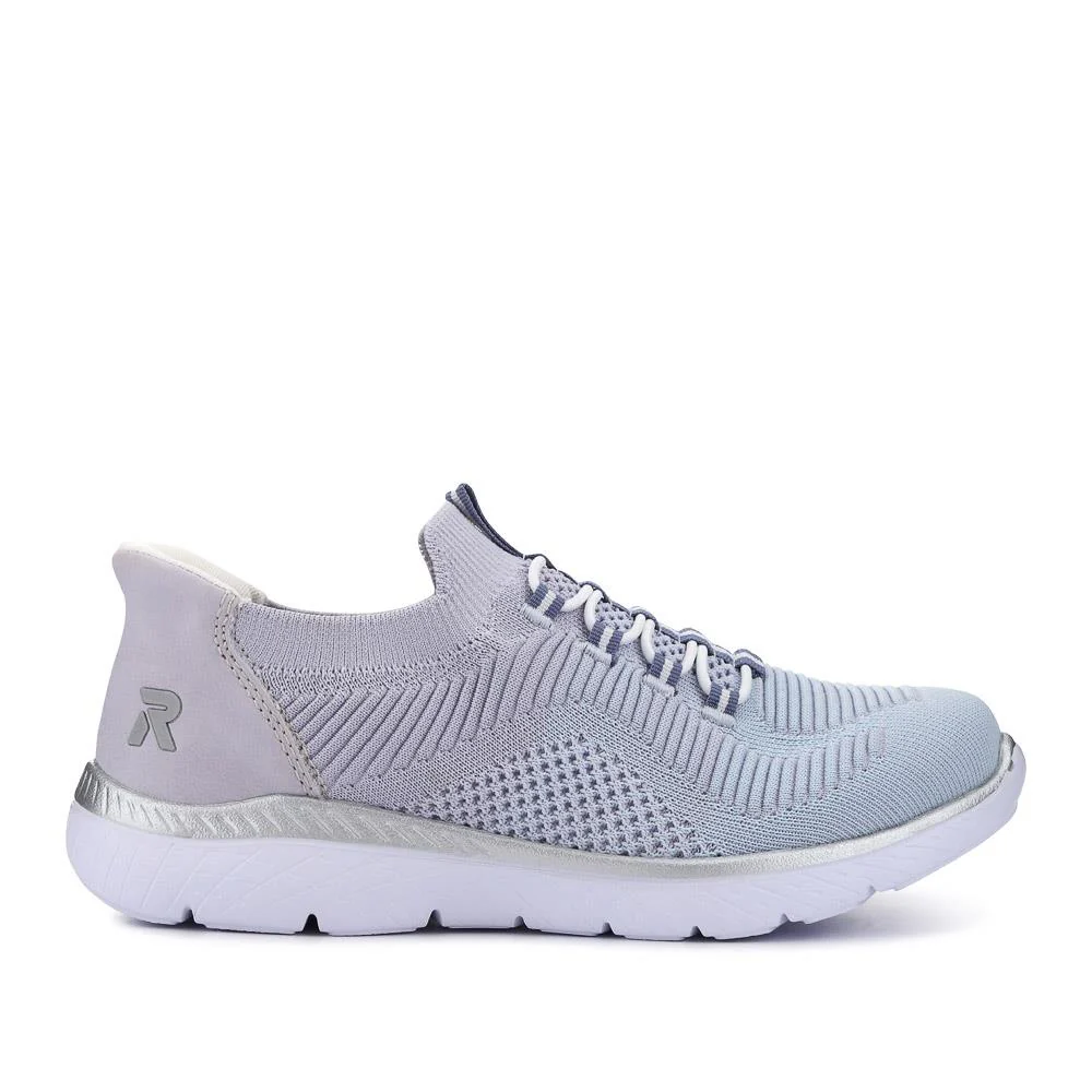 Memory Foam Slip-On Trainers - RKR41501 / 326 817 - Aqua - Image 2