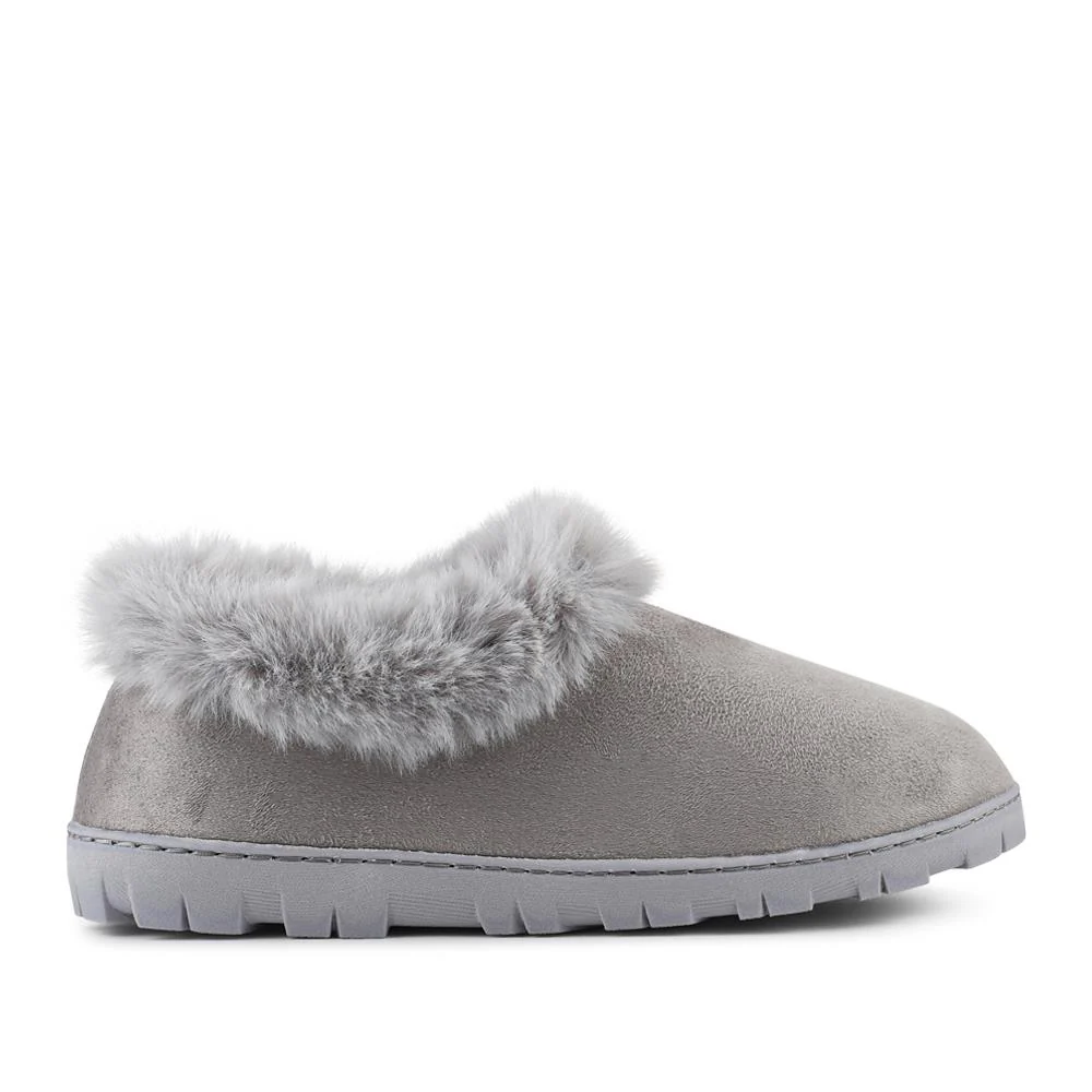 Memory Foam Slippers - QING42002 / 327 930 - Grey - Image 2