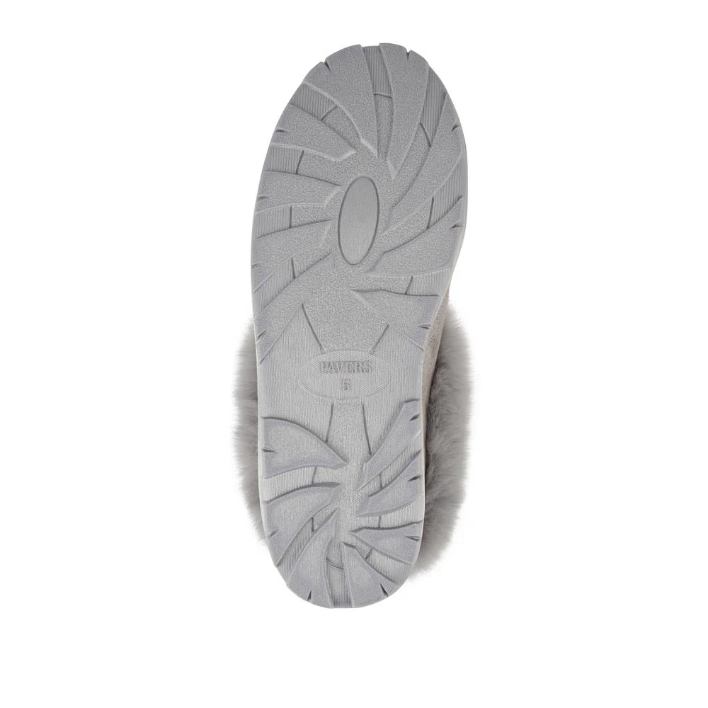 Memory Foam Slippers - QING42002 / 327 930 - Grey - Image 5