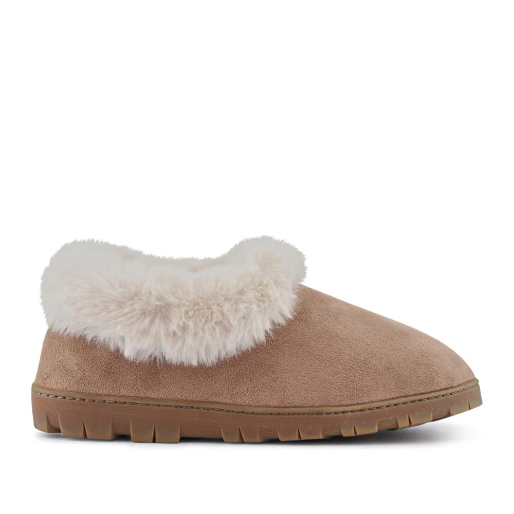 Memory Foam Slippers - QING42002 / 327 930 - Taupe - Image 2