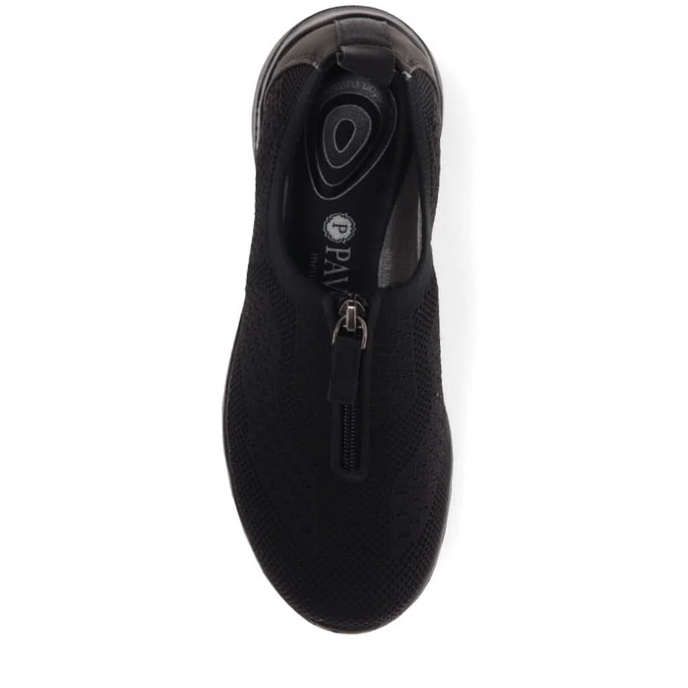 Memory Foam Trainers - BRK37043 / 323 632 - Black-Black - Image 5