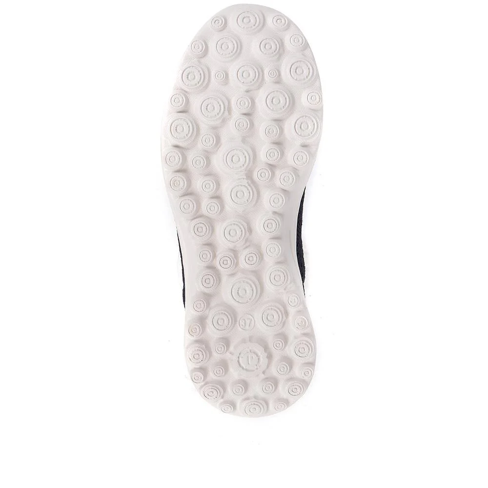 Memory Foam Trainers - BRK37043 / 323 632 - Navy - Image 5