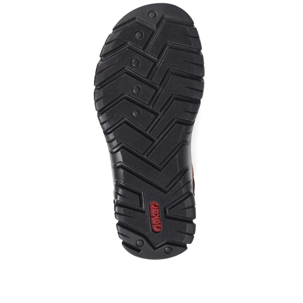 Men's Adjustable Walking Sandals - RKR31587 / 318 773 - Brown - Image 5