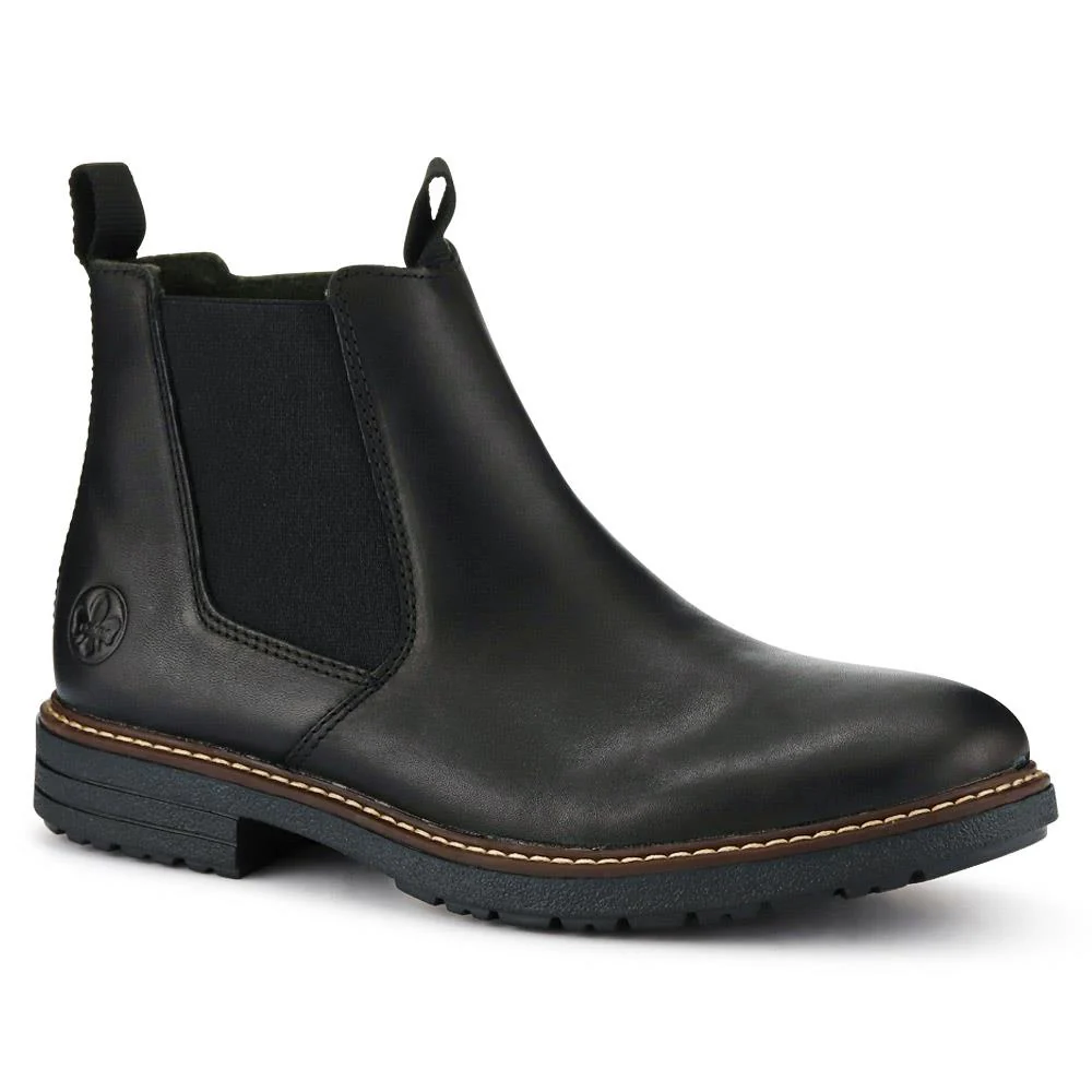 Men's Leather Chelsea Boots - RKR40516 / 325 908 - Image 2