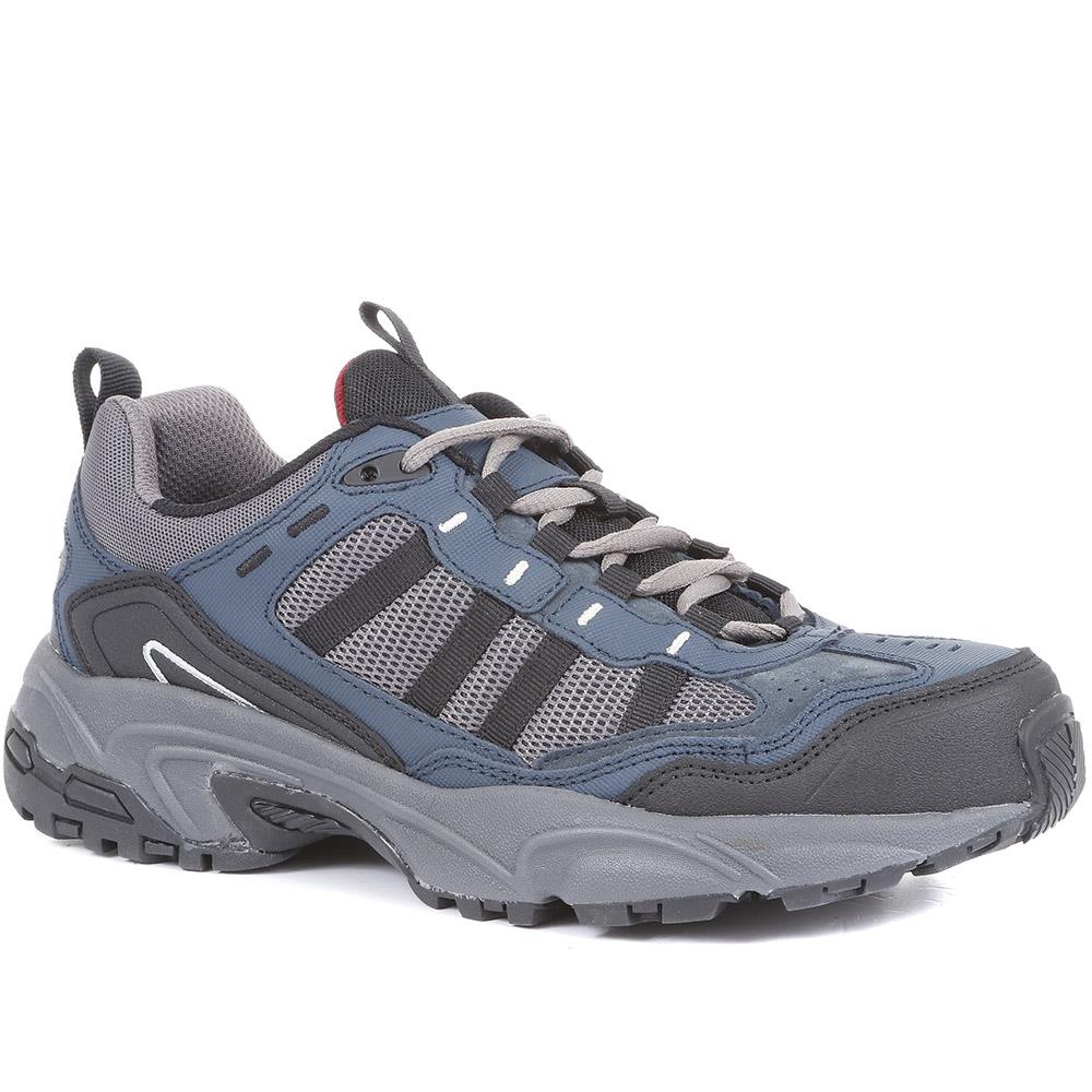 Men's Leather Lace-Up Walking Shoes - SUNT34021 / 321 289 - Image 3