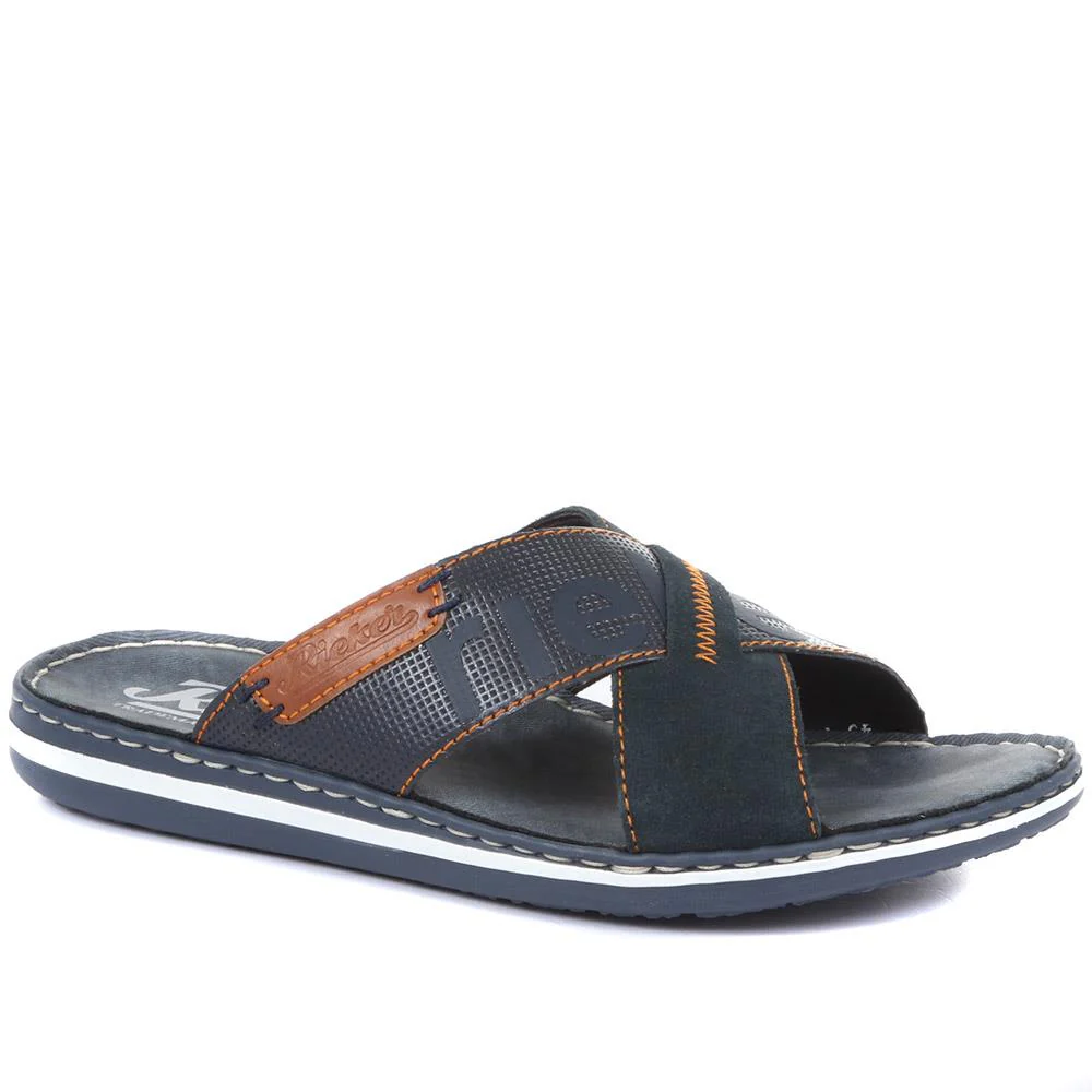 Men's Mule Sandals - RKR33503 / 319 703 - Navy