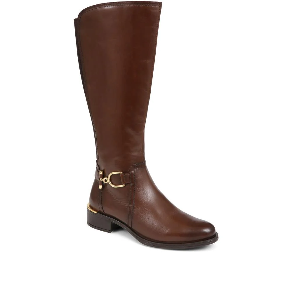 Metal-Detailed Long Boots - SAK38004 / 324 410 - Image 2