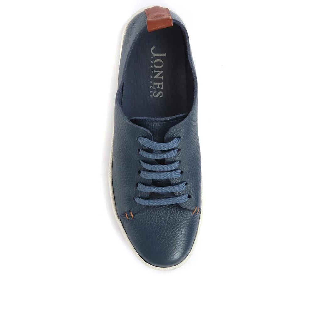 Midwood Women's Leather Trainers - MIDWOOD / 320 084 - Navy - Image 4