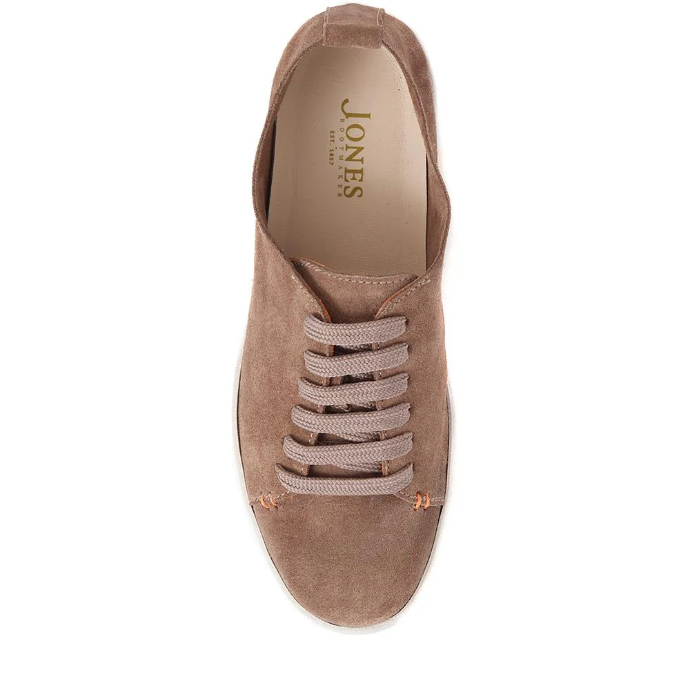 Midwood Women's Leather Trainers - MIDWOOD / 320 084 - Taupe - Image 5