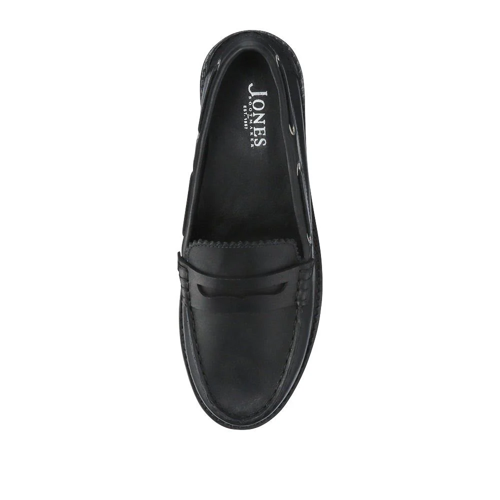 Miuccia Leather Moccasins - MIUCCIA / 327 248 - Black - Image 4