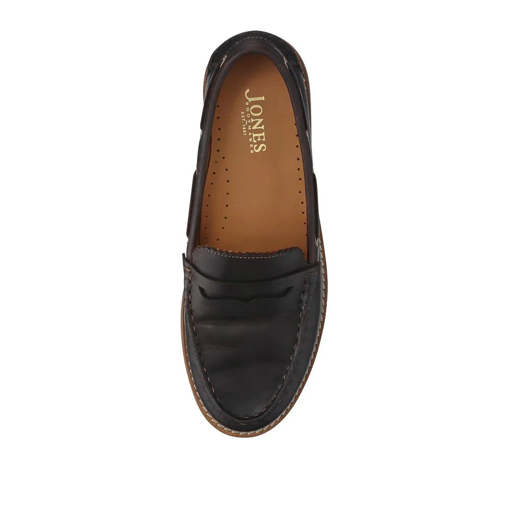 Miuccia Leather Moccasins - MIUCCIA / 327 248 - Brown - Image 4