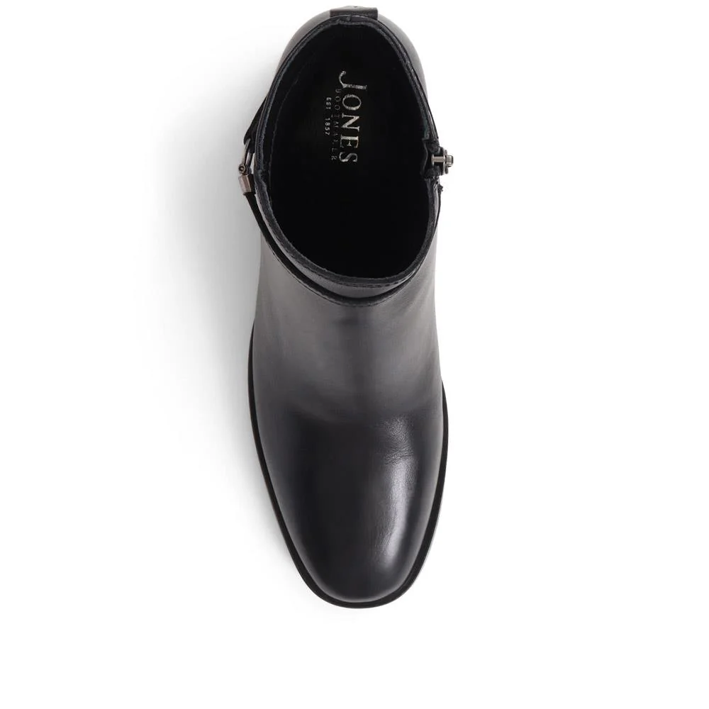 Monika Heeled Ankle Boots - MONIKA / 324 335 - Black - Image 5