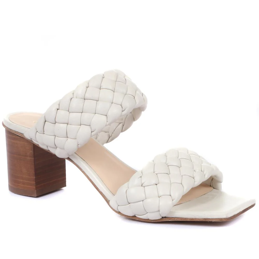 Monte Carlo Block Heeled Mules - MONTECARLO / 319 934 - Image 2