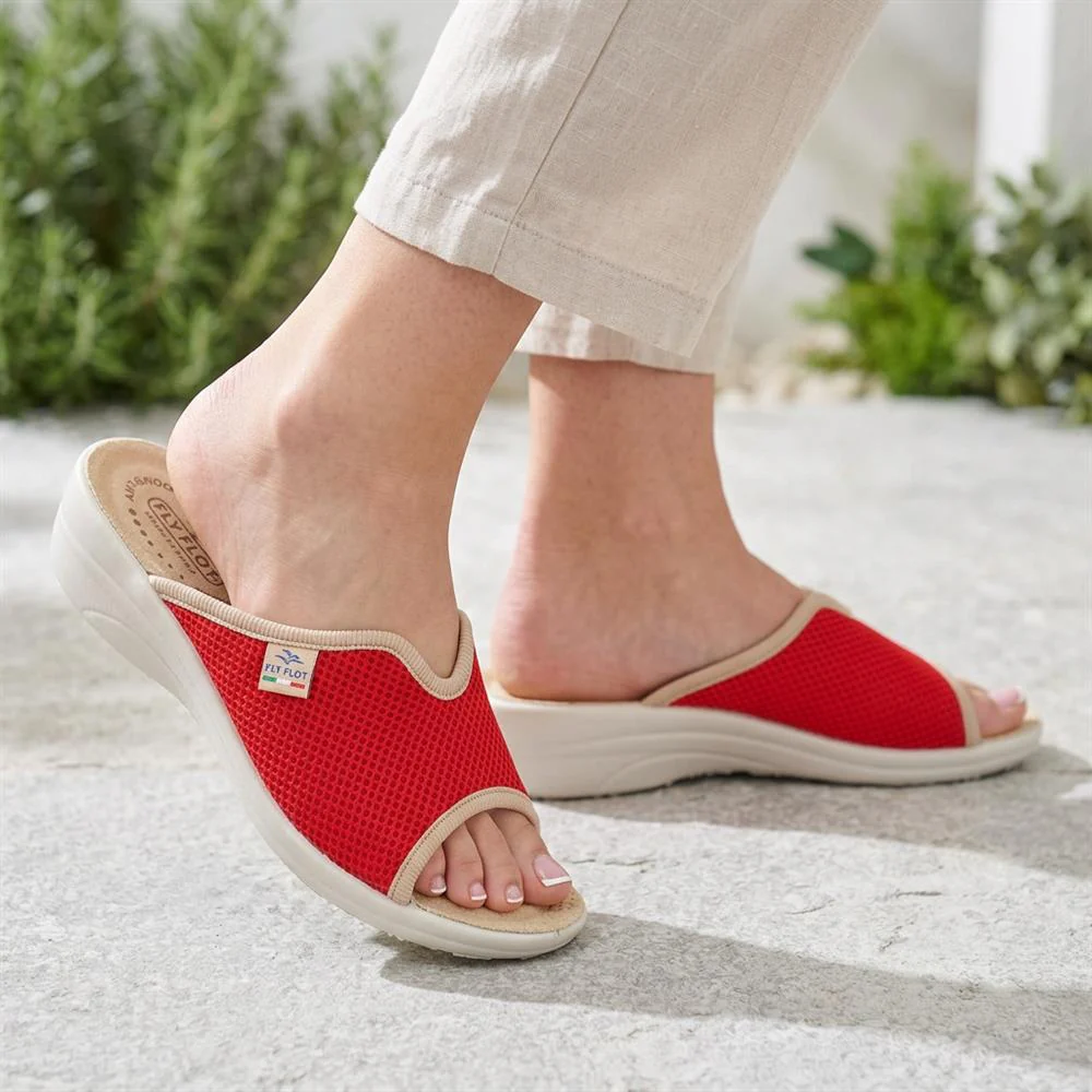 Mule Sandals - FLY27046 / 312 281 - Red - Image 2