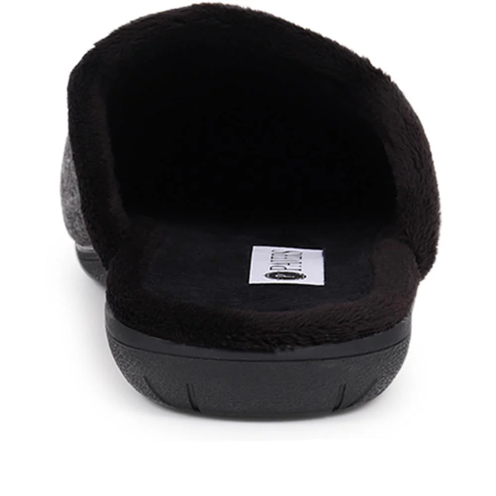 Mule Slippers  - FEVI40007 / 326 258 - Grey - Image 3