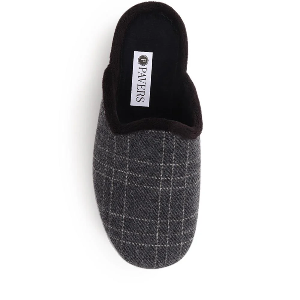 Mule Slippers  - FEVI40007 / 326 258 - Grey - Image 5
