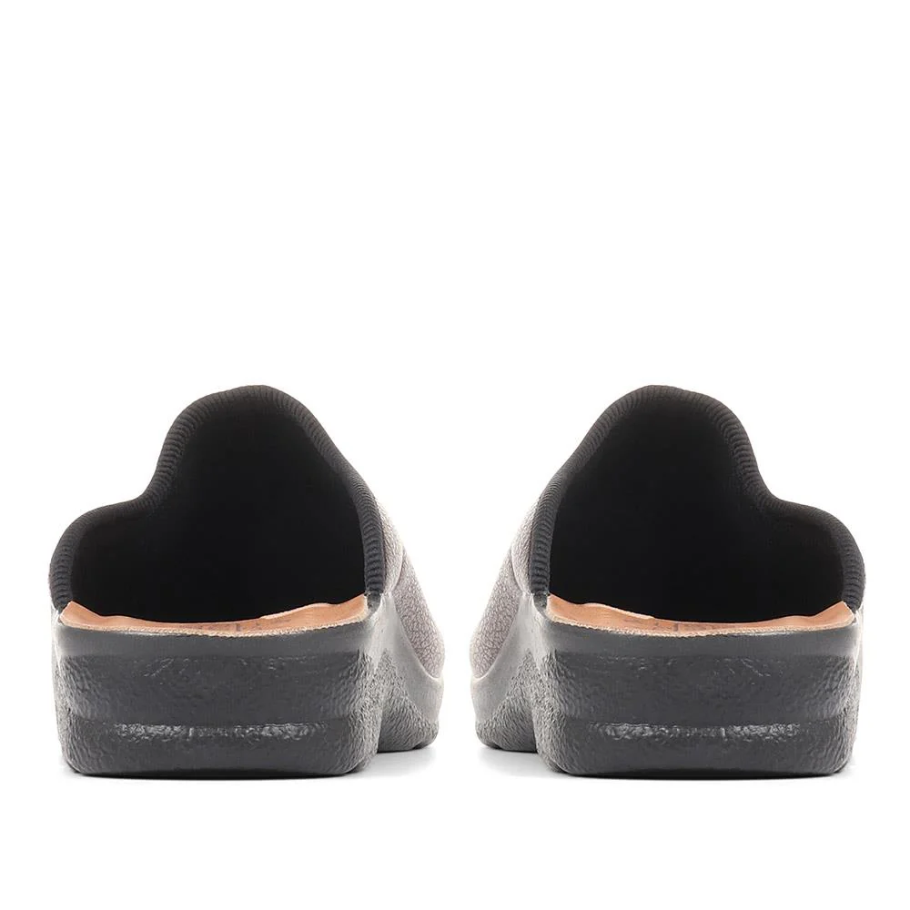 Mule Slippers - FLY36087 / 322 499 - Dark Brown - Image 3