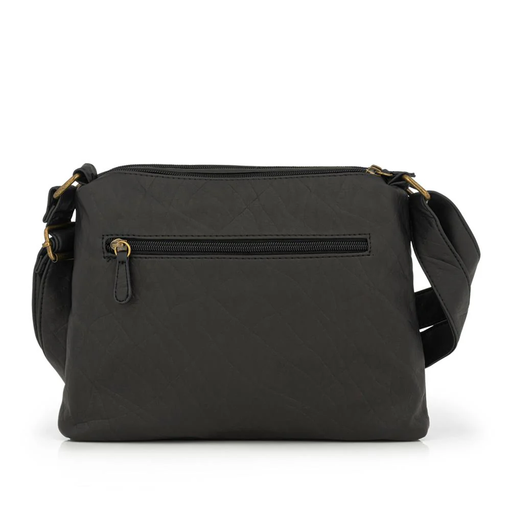 Multi-Pocket Crossbody Bag - JEWN41004 / 326 892 - Black - Image 3