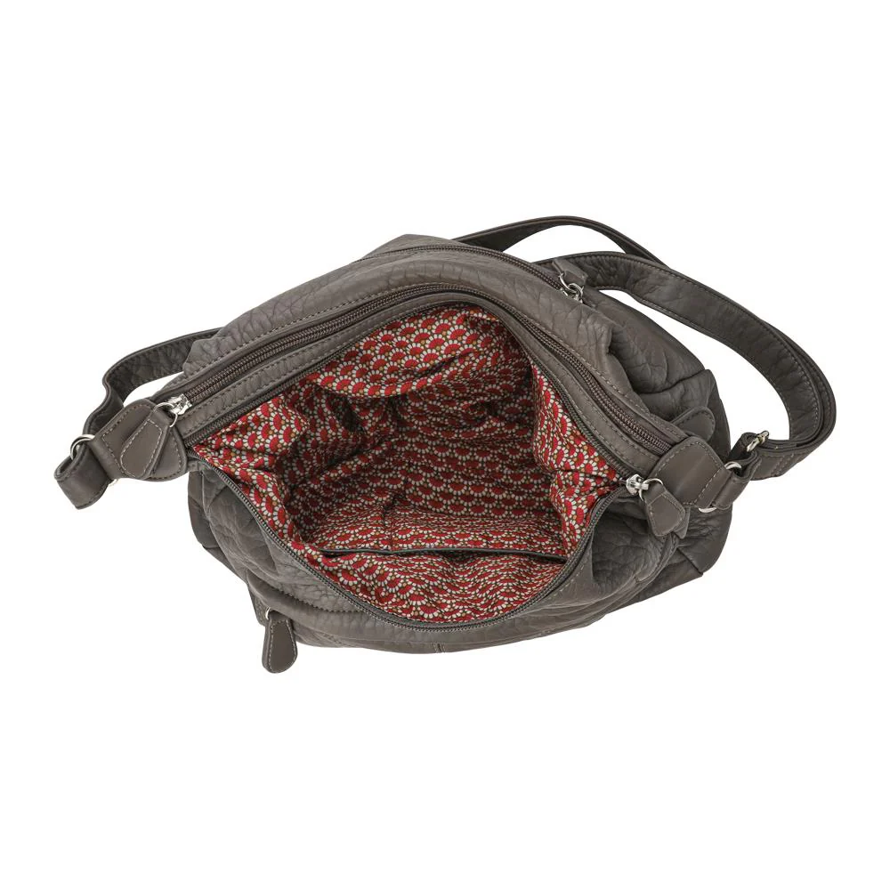 Multi-Pocket Crossbody Bag - WAHT42000 / 328 376 - Dark Grey - Image 3