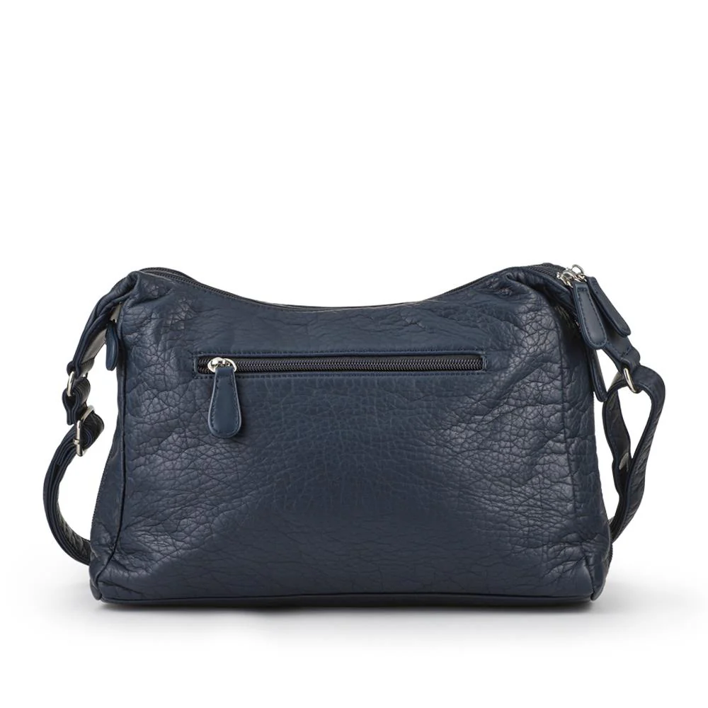 Multi-Pocket Crossbody Bag - WAHT42000 / 328 376 - Navy - Image 2