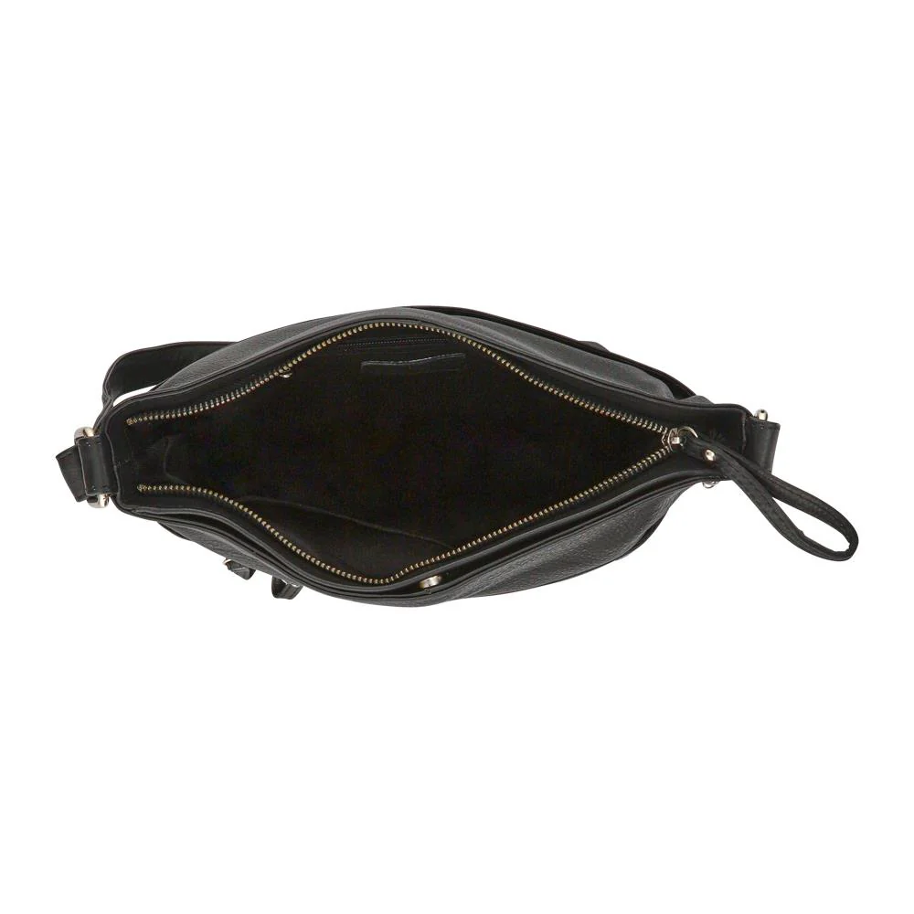 Multi-Zip-Up Crossbody Bag - JWNBG41006 / 327 768 - Black - Image 2