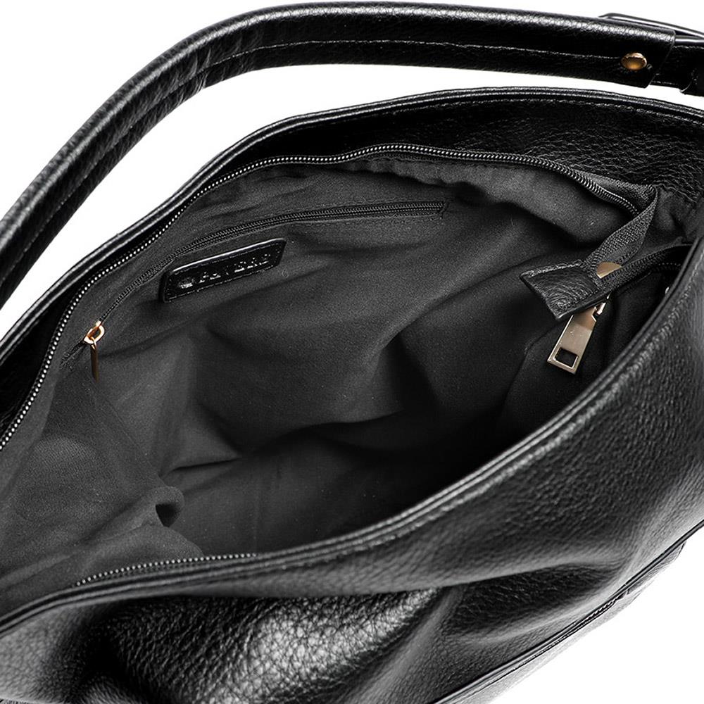 Multi Zipped Stylish Shoulder Bag - RIM42007 / 328 658 - Black - Image 4