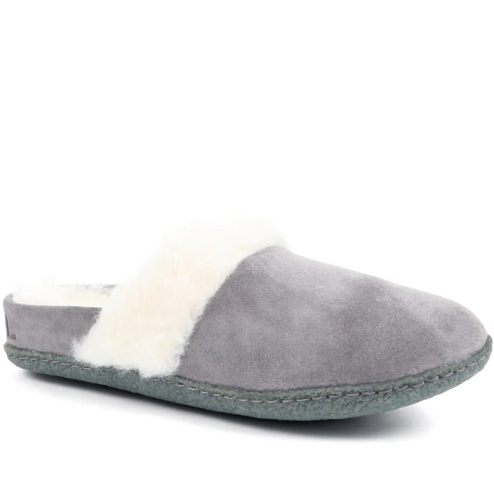 Nakiska Slide Leather Slippers - COLUM36507 / 323 059 - Image 2