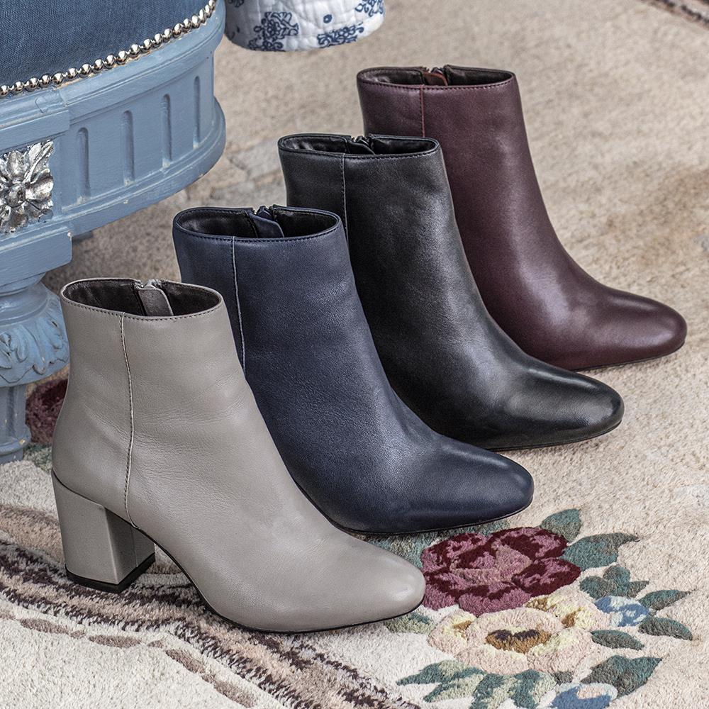 Neptune Heeled Ankle Boots - NEPTUNE3 / 319 206 - Mink - Image 6