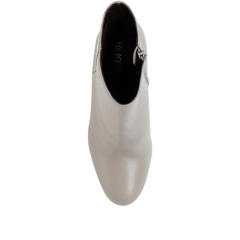 Neptune Heeled Ankle Boots - NEPTUNE3 / 319 206 - Mink - Image 7