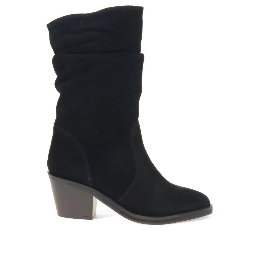 Nerine Calf-Length Boots - NERINE / 325 849 - Black - Image 2