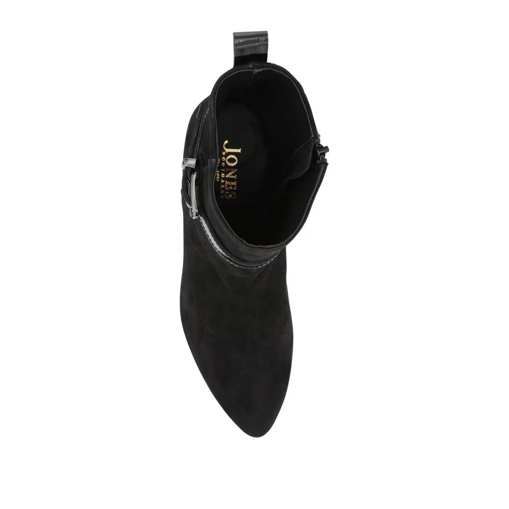 Nia Leather Buckle-Fasten Boots - NIA / 328 089 - Black Suede - Image 4