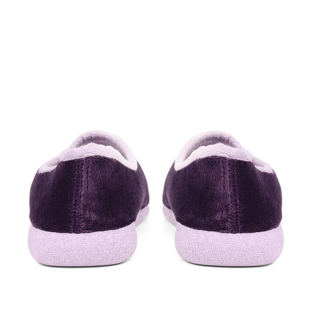 Novelty Slippers - KOY38003 / 324 258 - Purple - Image 3