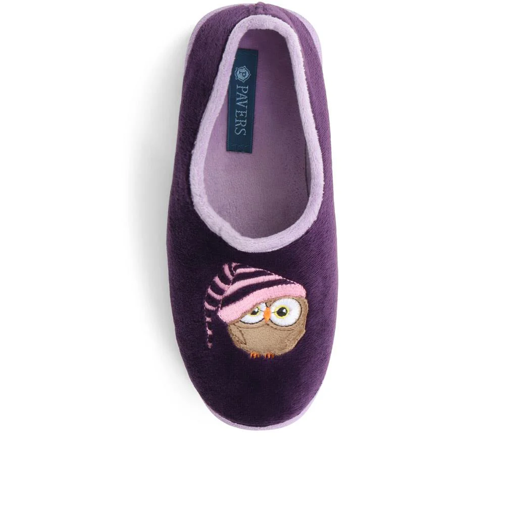 Novelty Slippers - KOY38003 / 324 258 - Purple - Image 5