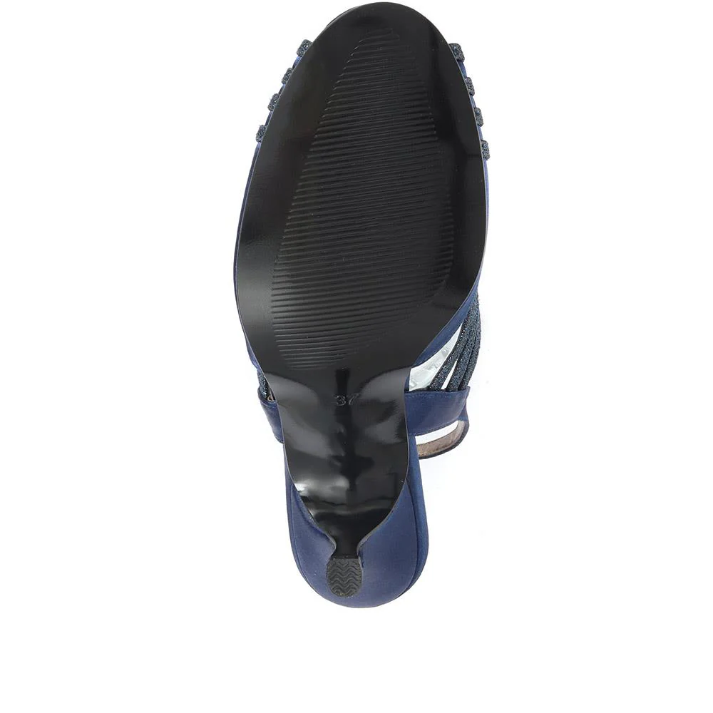 Occasion Heels - AMITY1700 / 134 194 - Navy - Image 5