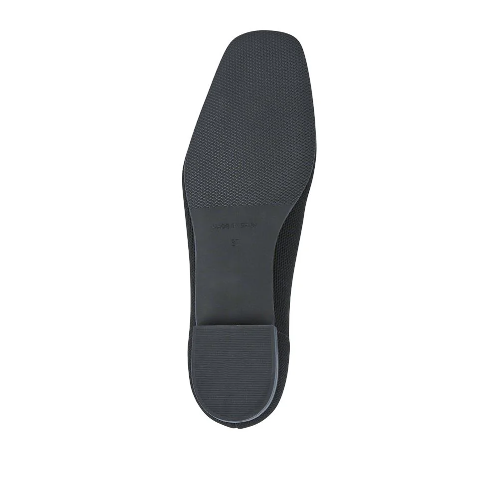 Olenka Casual Box-Toe Pumps - OLENKA / 327 850 - Black - Image 6