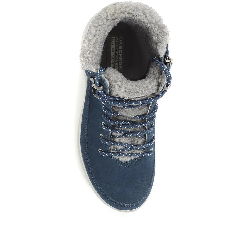 On The Go Glacial Ultra Woodland Boots - SKE34077 / 320 412 - Navy - Image 6
