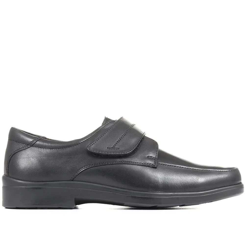 One-Touch Leather Shoes - KAMP1906 / 301 198 - Black - Image 2