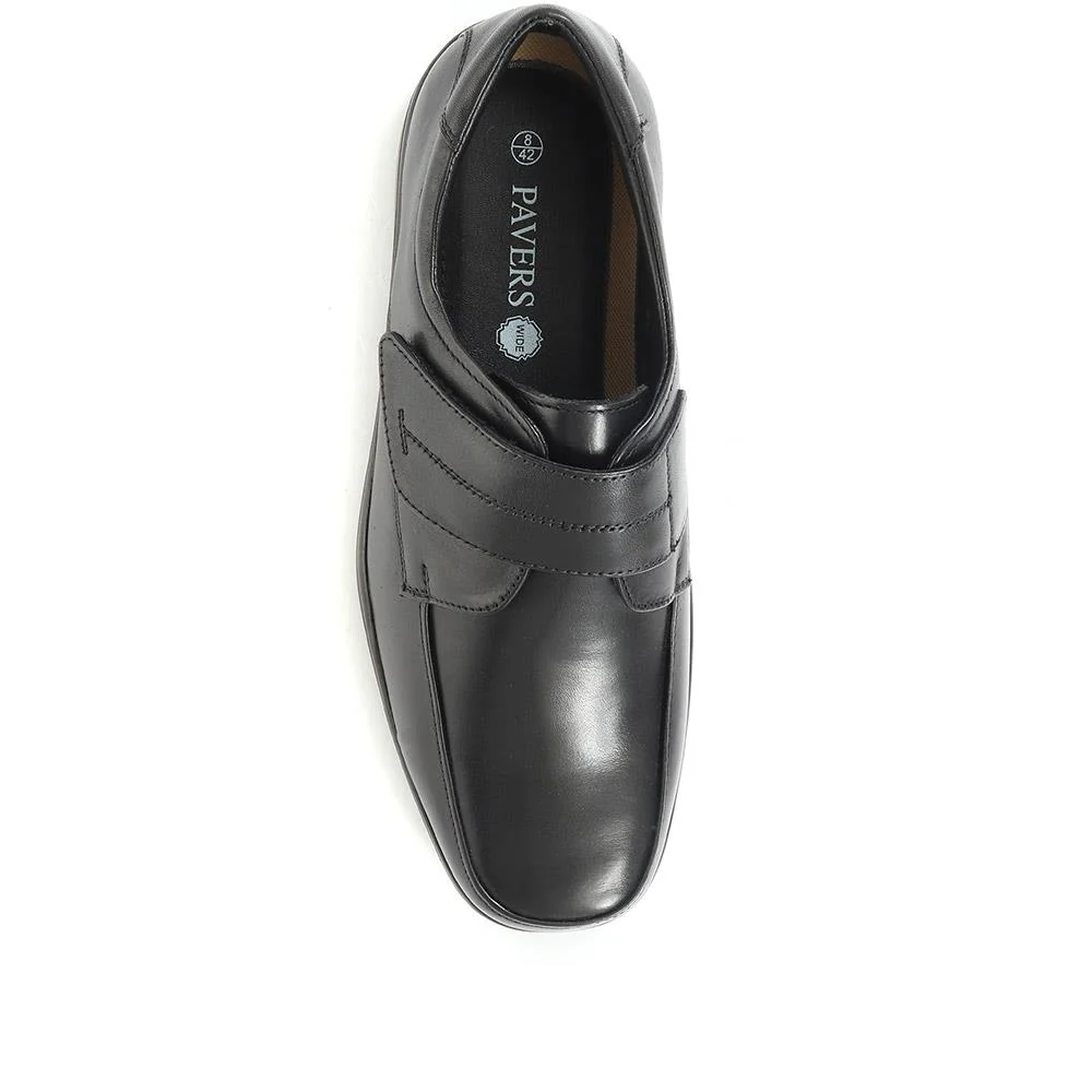 One-Touch Leather Shoes - KAMP1906 / 301 198 - Black - Image 4