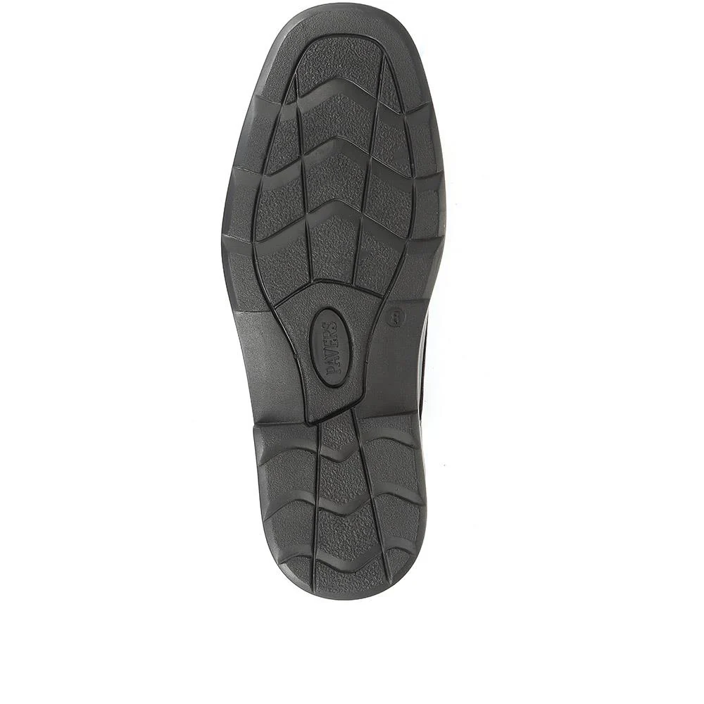 One-Touch Leather Shoes - KAMP1906 / 301 198 - Black - Image 6